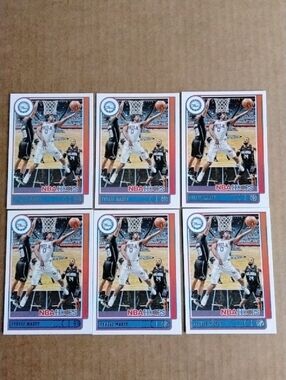 2021-22 Panini NBA Hoops - Tyrese Maxey #57 LOT 6